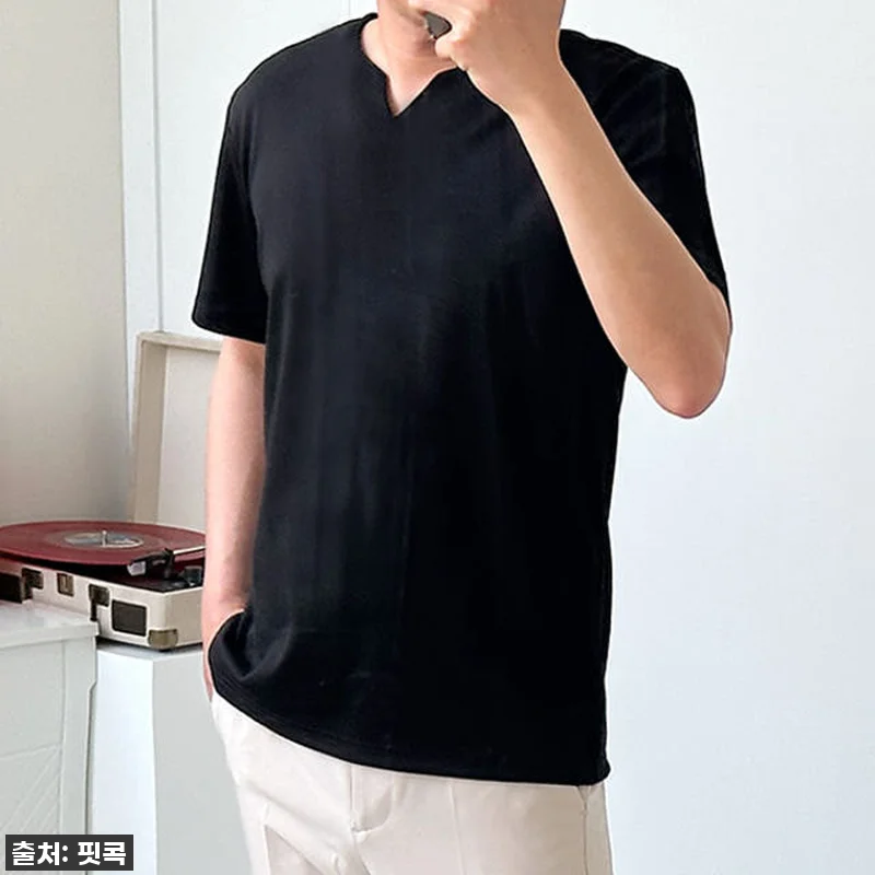 이건 무조건 사야 해! 남자 V넥 반 관련 이미지 2