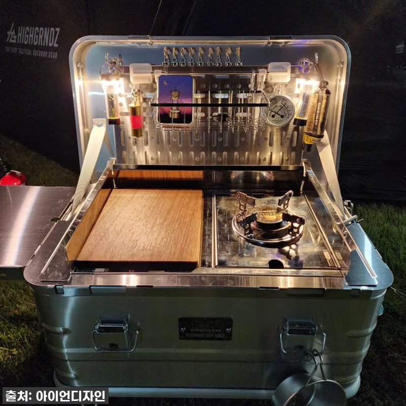 캠핑의 품격을 높이다! '아이언디자인 관련 이미지 2
