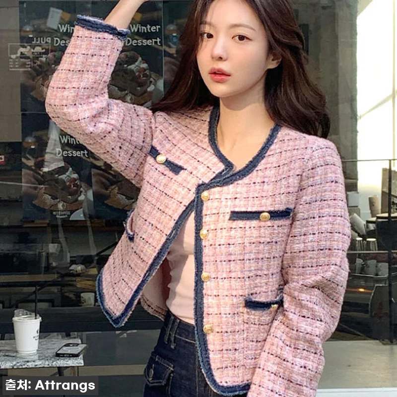로렌 배색 포켓 트위드 자켓, 3만원 관련 이미지 7