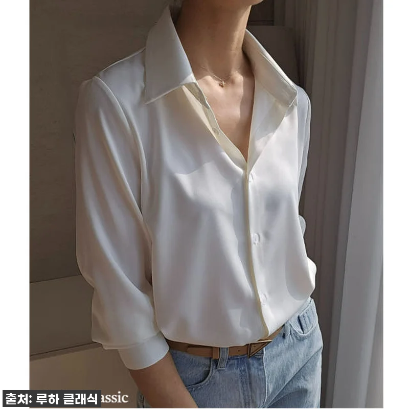 ✨ 품절대란템! 새틴 블라우스, 드디 관련 이미지 1