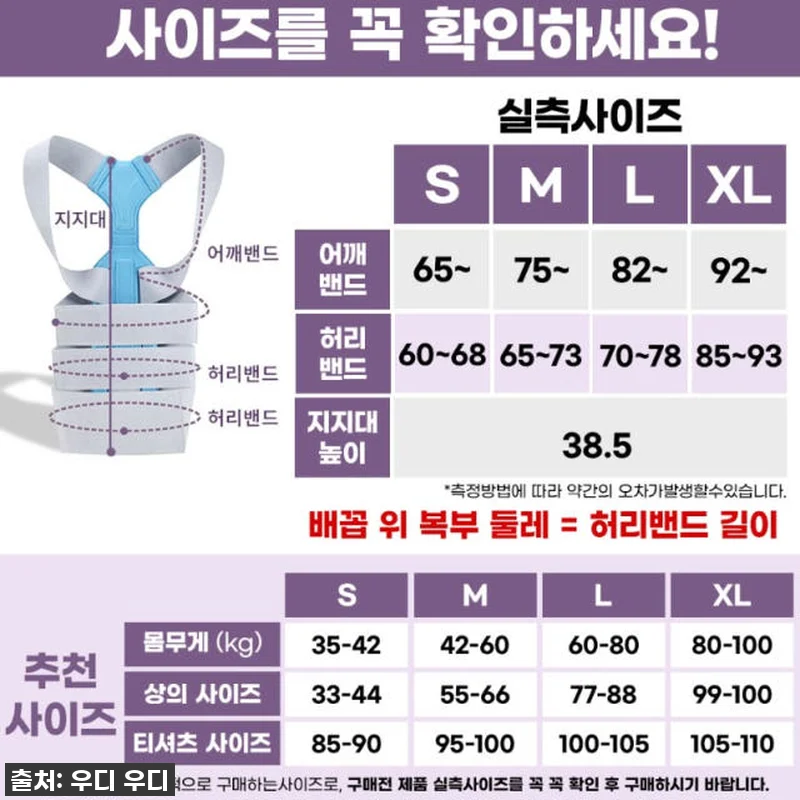 [인체공학] 자세교정밴드 어깨 허리 관련 이미지 2