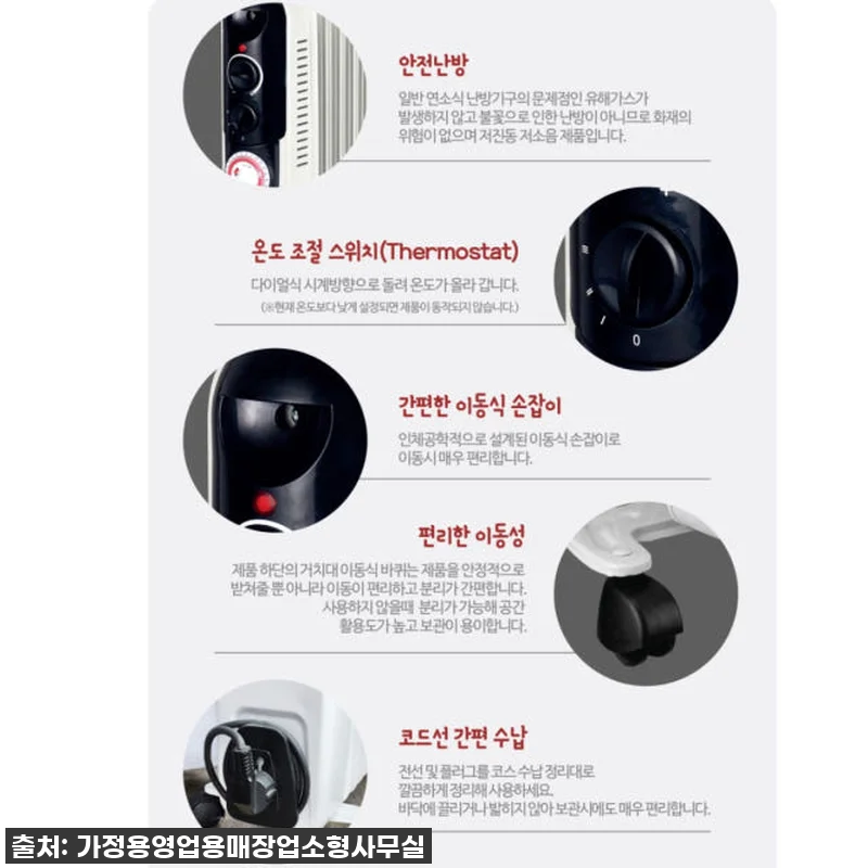 추운 원룸 필수템! 이동식 저전력 히 관련 이미지 5