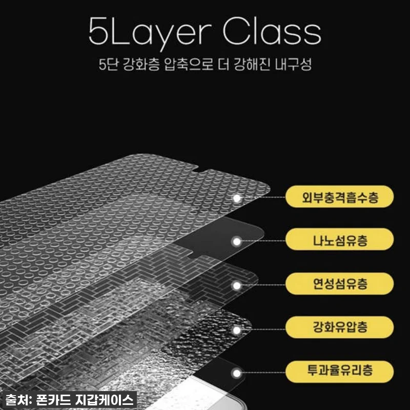칼리 지문인식 강화유리 풀커버 필름 관련 이미지 9
