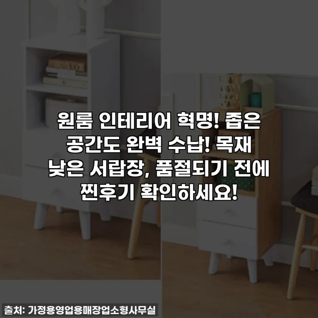 원룸 인테리어 혁명! 좁은 공간도 완벽 수납! 목재 낮은 서랍장, 품절되기 전에 찐후기 확인하세요!