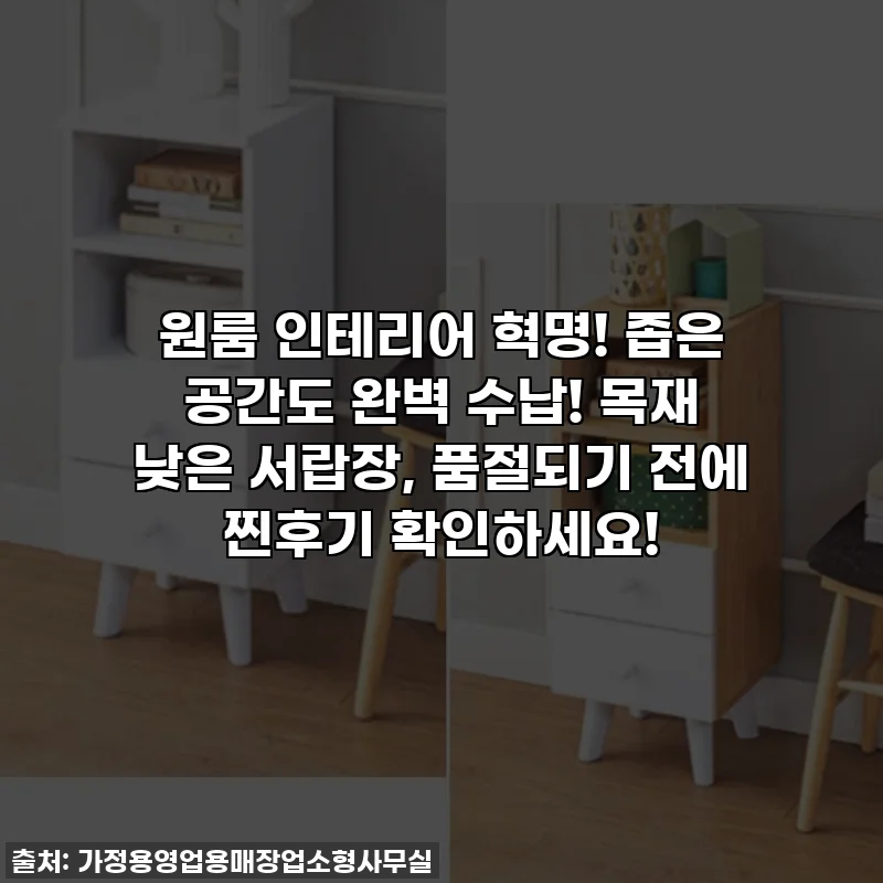 원룸 인테리어 혁명! 좁은 공간도 완벽 수납! 목재 낮은 서랍장, 품절되기 전에 찐후기 확인하세요!