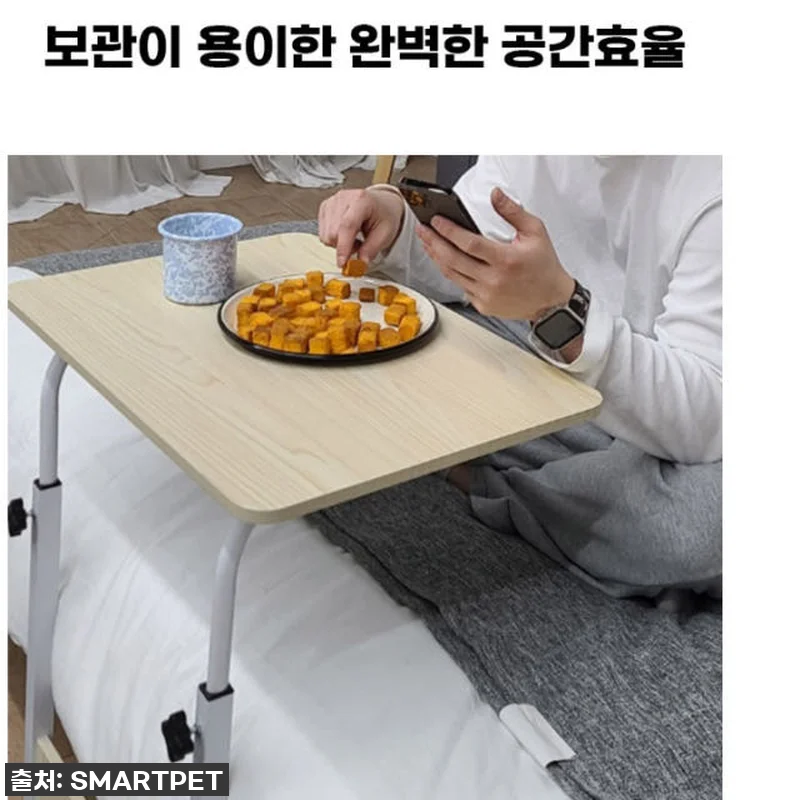 작은 책상 겸 테이블 600 공간 활 관련 이미지 1