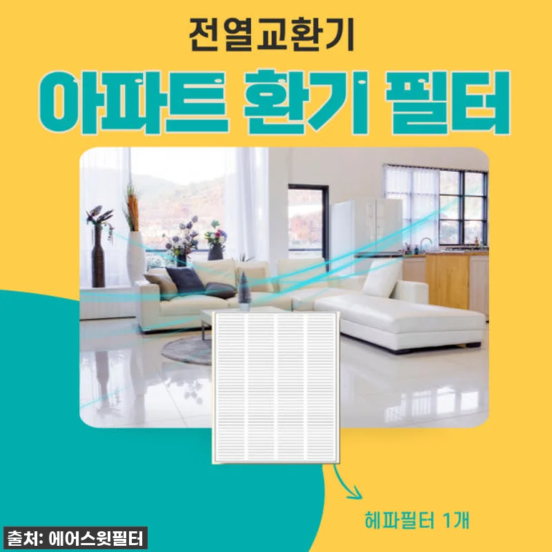 🚨품절주의🚨 경동나비엔 전열교환기필터 관련 이미지 2