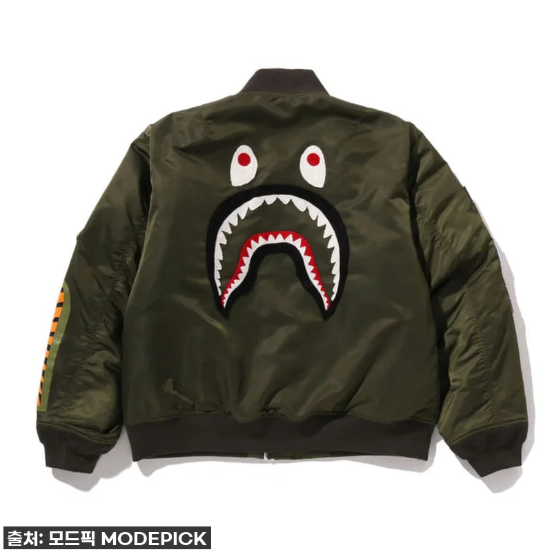 베이프 자켓 SHARK MA-1 1L 관련 이미지 2