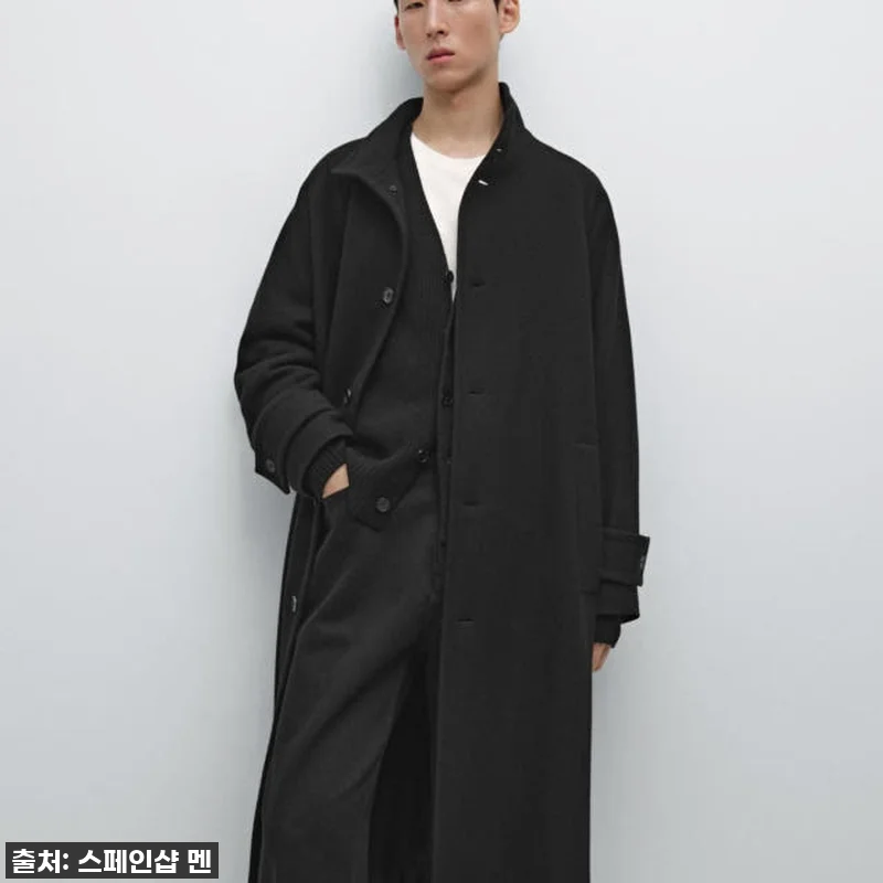 블랙의 정석! 마시모두띠 울 하이넥 관련 이미지 2