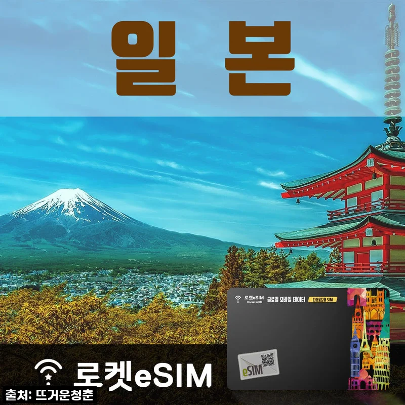✈️ 일본 한 달 살기? 장기 여행? 로켓eSIM 120일 무제한 데이터 찐후기! 품절임박 전에 꼭 챙기세요!