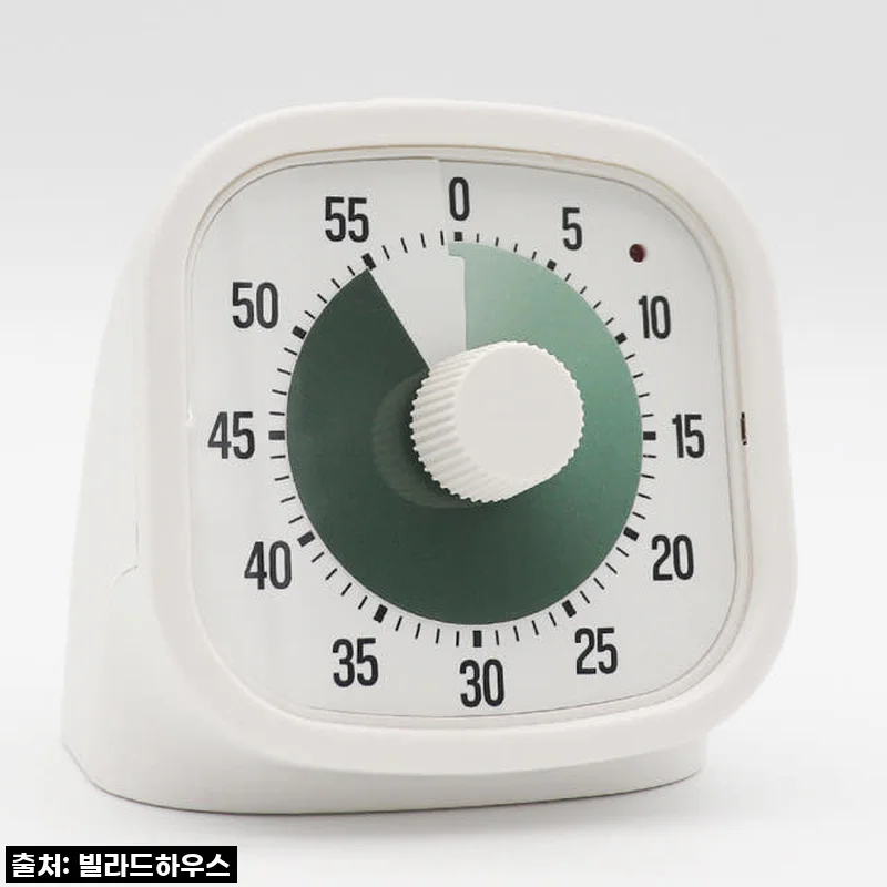 빌라드하우스 티엠포 무소음 타이머, 집중력 UP! 디자인까지 완벽한 후기!
