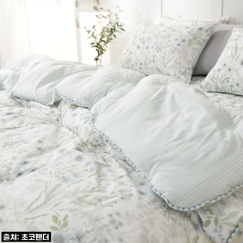 찐후기! 올여름은 너로 정했다! 아멜리 모달 사계절 차렵이불 SS, 촉감에 반해버렸어요!
