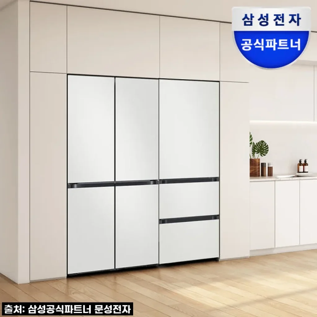 이 가격 실화?! 삼성 비스포크 AI 냉장고 키친핏, 내 주방에 완벽 착붙! (RM70F63R2A RQ33DB74C1AP)