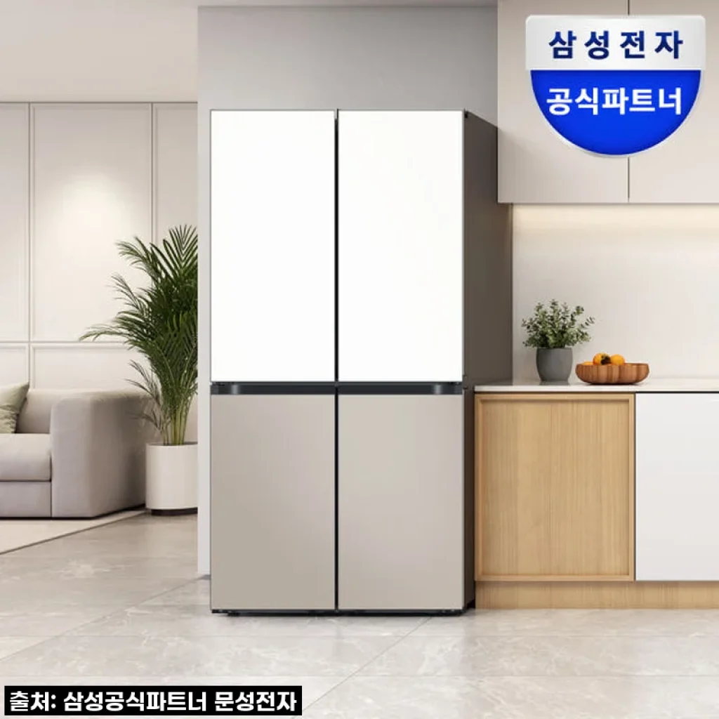 우리 집 주방의 품격을 한층 더! 삼성 비스포크 AI 하이브리드 냉장고 25년형 찐사용 후기!