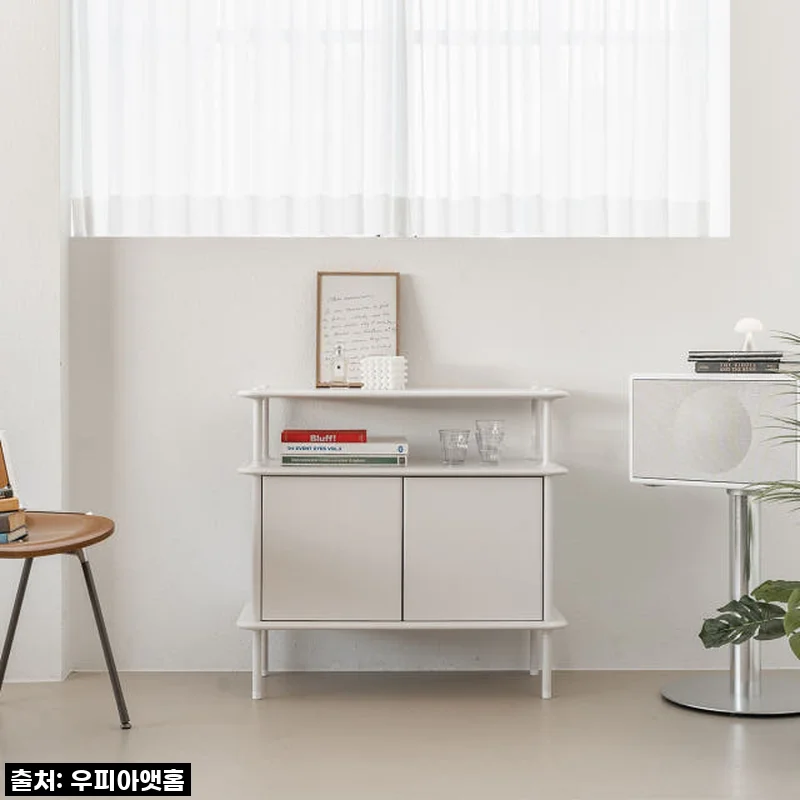우피아 모브제 수납장 찐후기! 품절되기 전에 거실장 유목민 정착템 만나보세요!