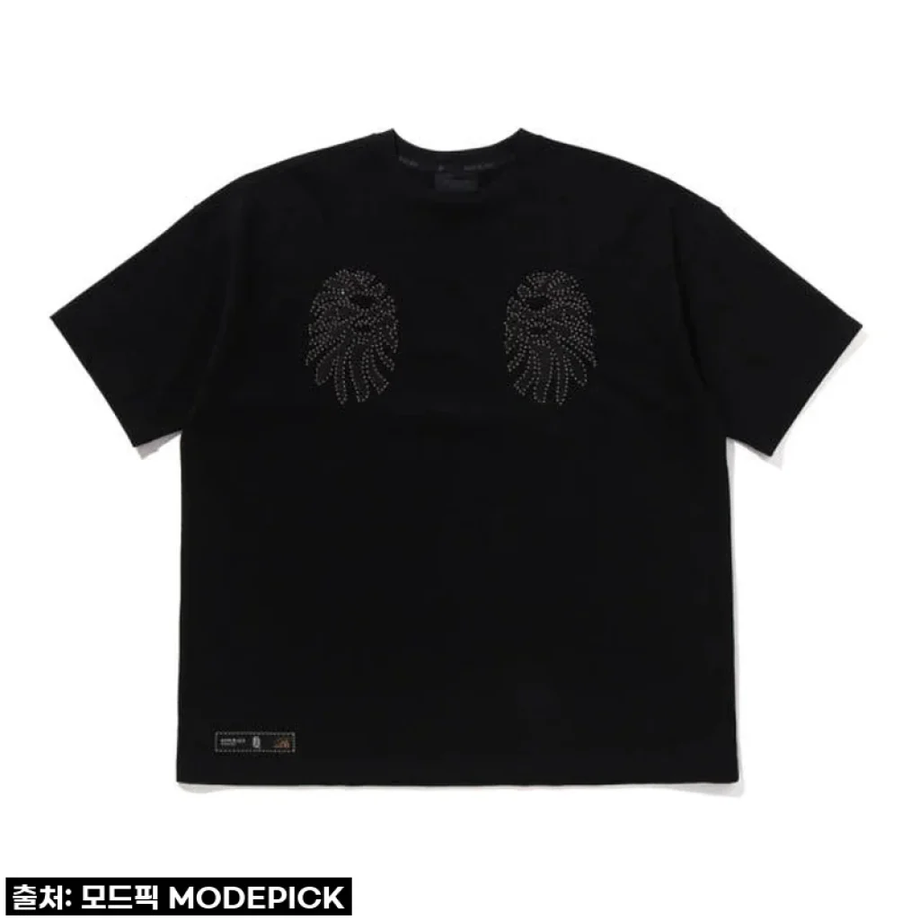 이거 진짜 명품인가? 베이프 반팔티 DUAL HEAD STUDDED TEE 솔직 후기
