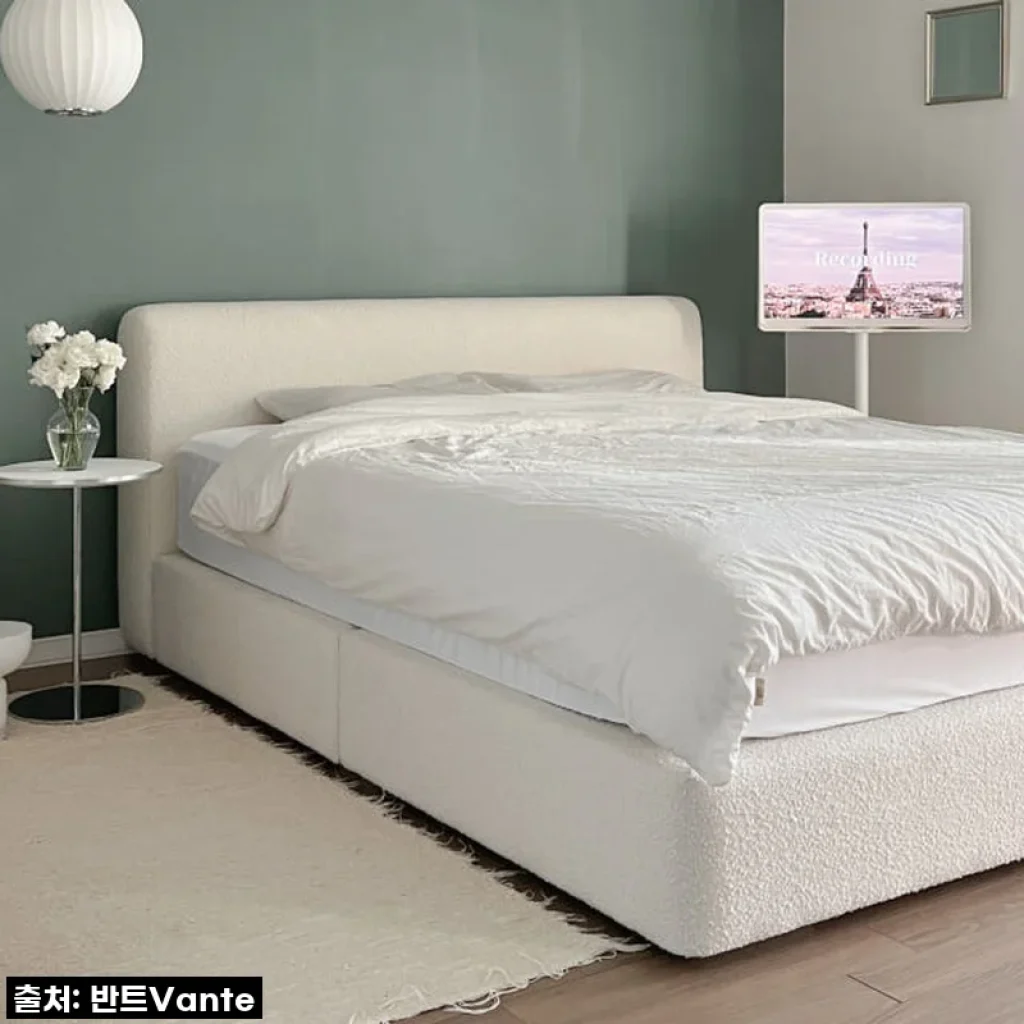 인생 침대 등극! 반트 푸딩 패브릭 침대프레임, 우리 집을 호텔로 만들다! 🛏️💖