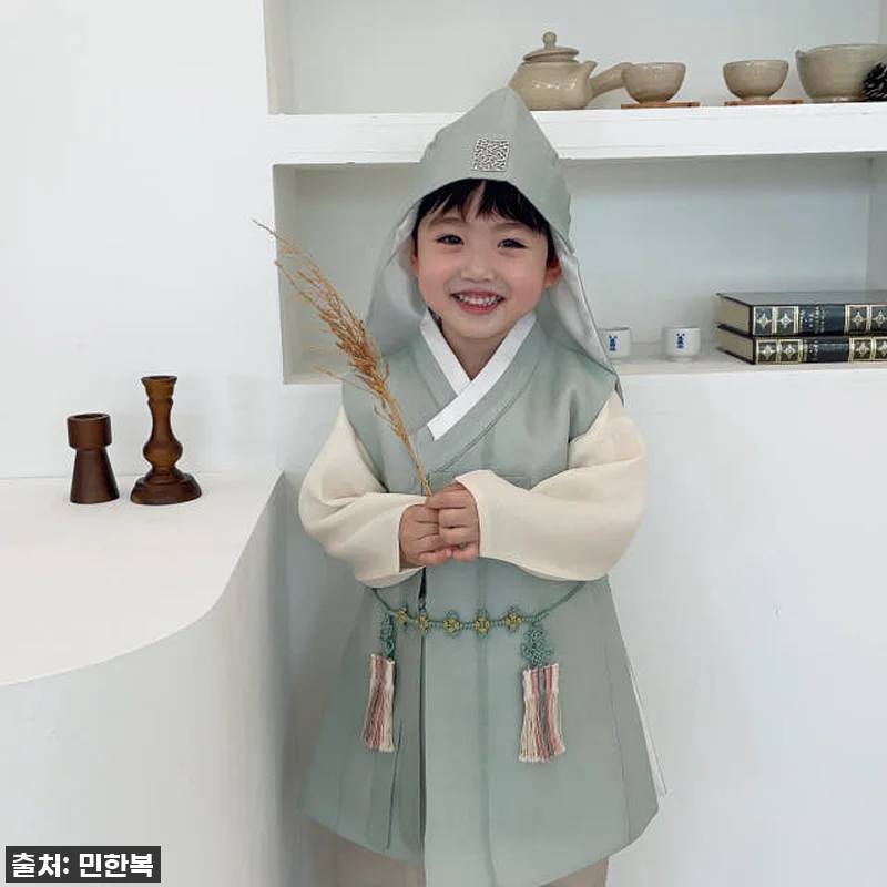 설빔 고민 끝! 민한복 민트초코 남아 관련 이미지 1
