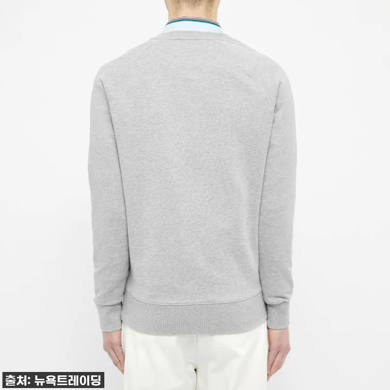 메종키츠네 파리지앵 맨투맨 라떼 티셔 관련 이미지 1