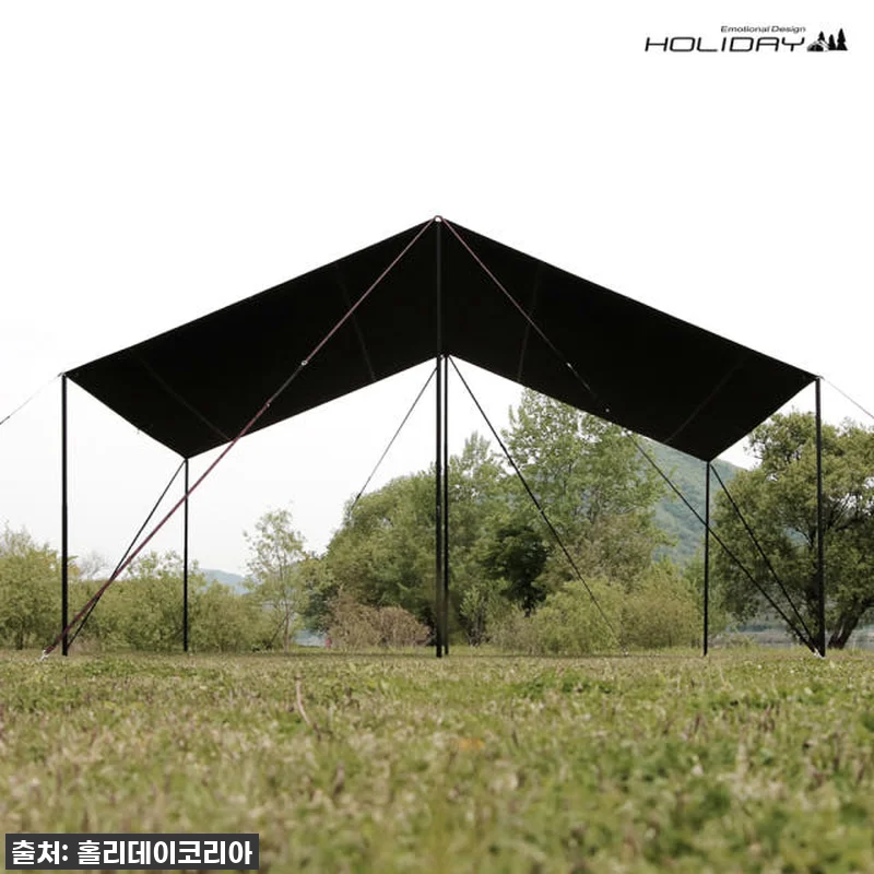 홀리데이 캠핑 대형 블랙코팅 500D 관련 이미지 4