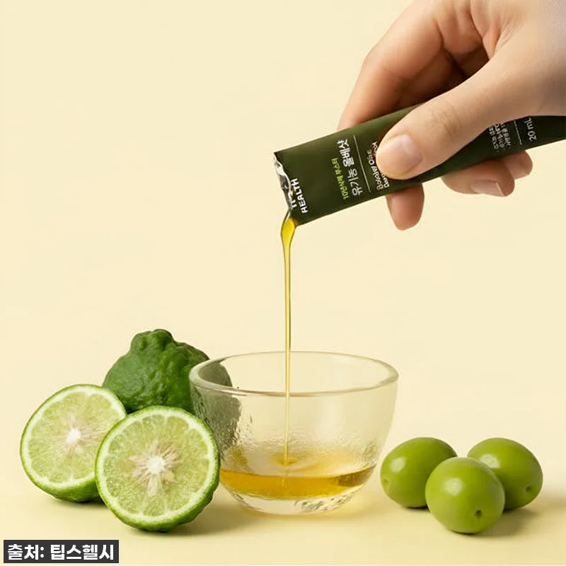 팁스헬시 올베샷 유기농 올리브오일 베 관련 이미지 8