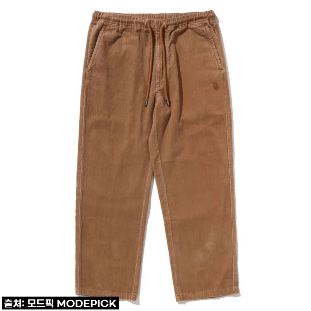 베이프 바지 ONE POINT HEAVY WASHED CORDUROY RELAXED FIT EASY PANTS 1L80-152-311