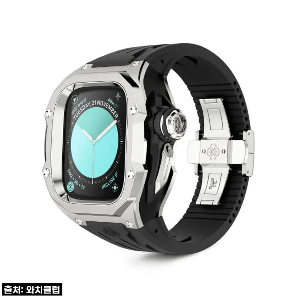 골든컨셉 애플워치 케이스 RSTIII 49mm 오야마 스틸, 제 손목 위 작은 명품이 된 후기!