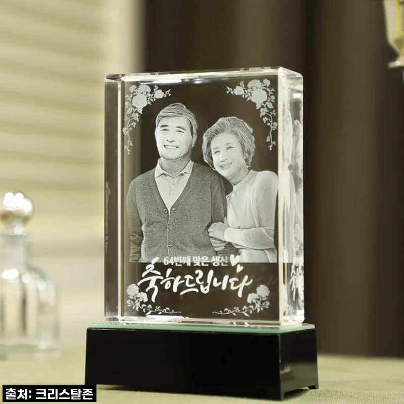 부모님 생신 선물 고민 끝! WED2기프트세트, 감동이 3D로 피어나다