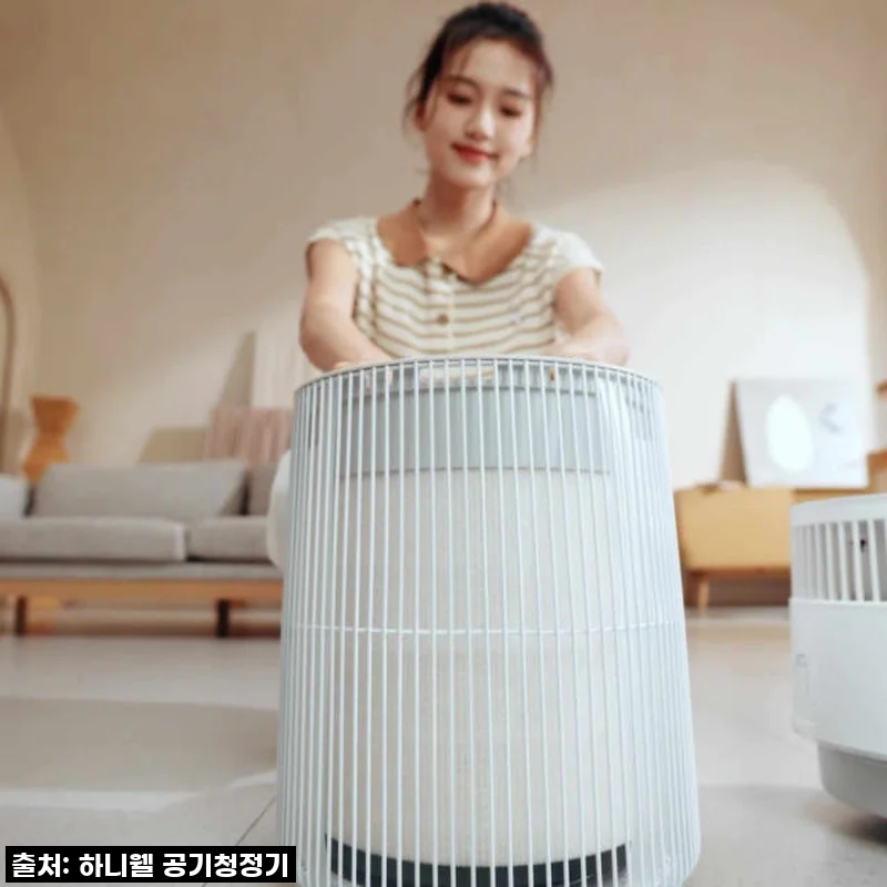 우리 집 알레르기 유발범을 잡았다! 하니웰 펫 공기청정기 솔직 사용 후기