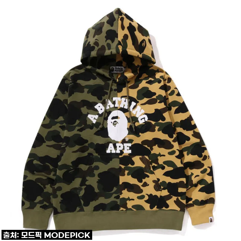 베이프 후드티 1ST CAMO SEPARATE PULLOVER HOODIE 직접 사용 후기