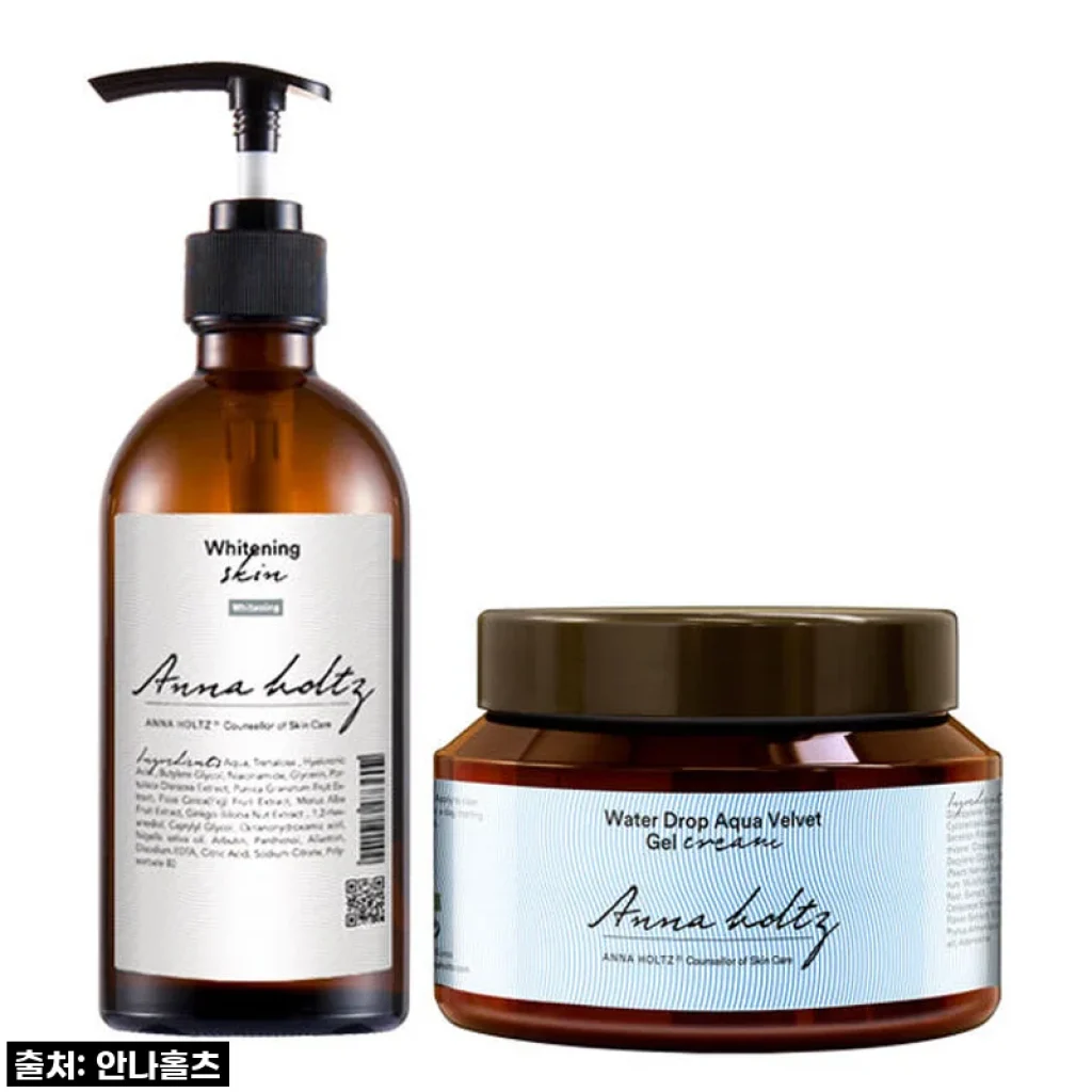 안나홀츠 여성 미백 스킨 300ml 워터드롭 수분 크림 420g 2종 세트 사용후기