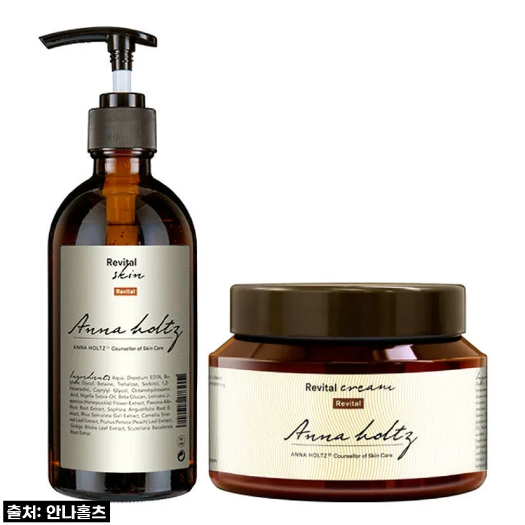 안나홀츠 여성 닥토 스킨 300ml & 리바이탈 영양 크림 420g 2종 세트 사용 후기