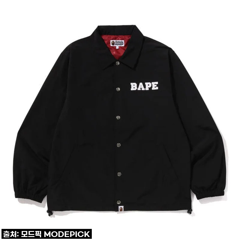 베이프 자켓 COLLEGE COACH JACKET 1L80-140-008, 직접 입어본 후기