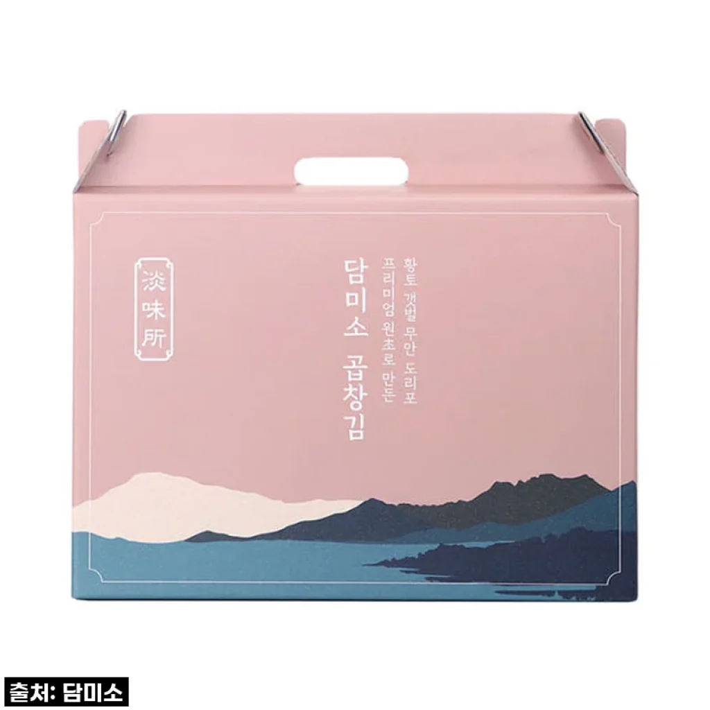 담미소 곱창김 2속 선물세트 사용후기: 신선함과 맛의 조화가 인상적인 전남 무안 도리포 김