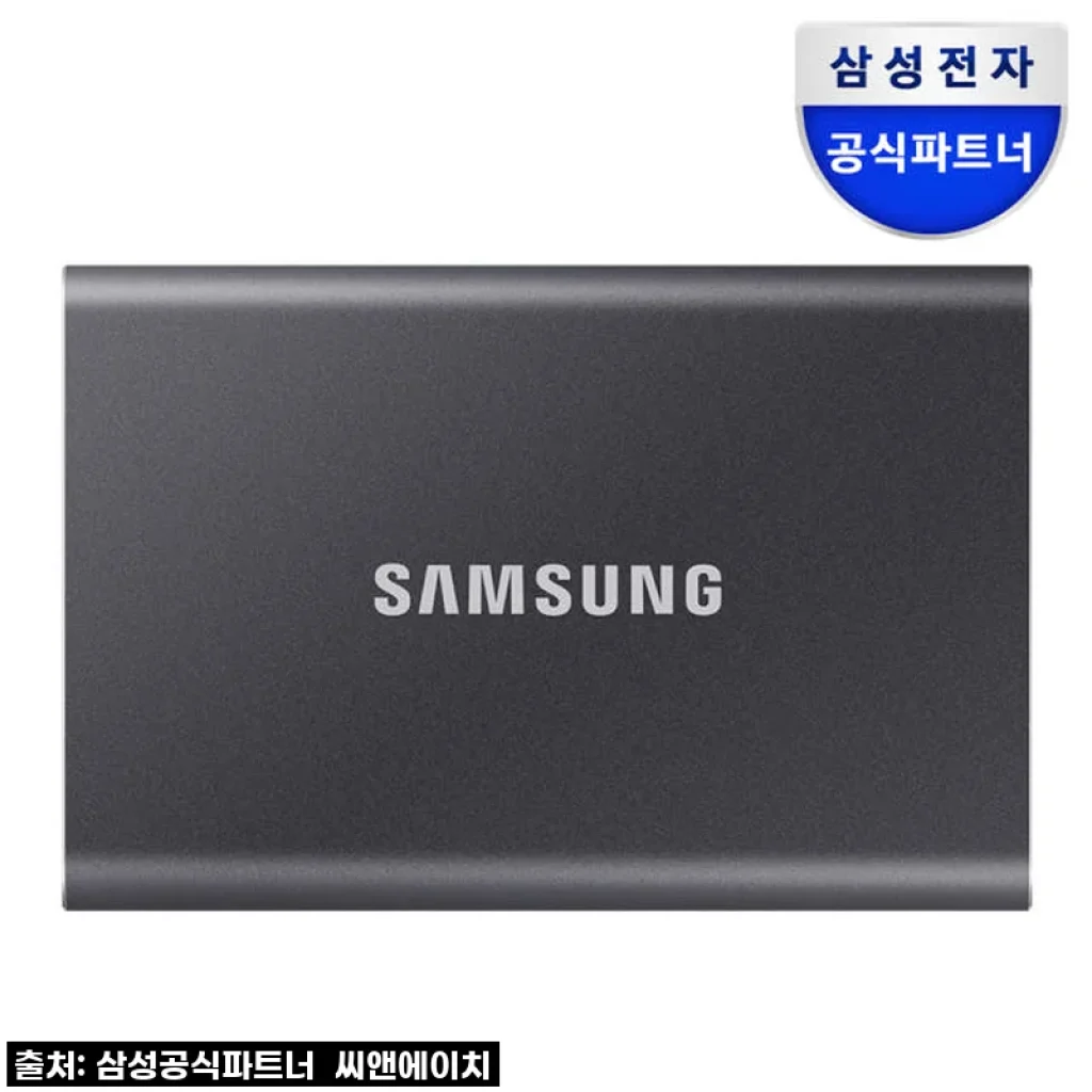 삼성전자 삼성 포터블 외장 SSD T7 4TB 그레이 사용후기