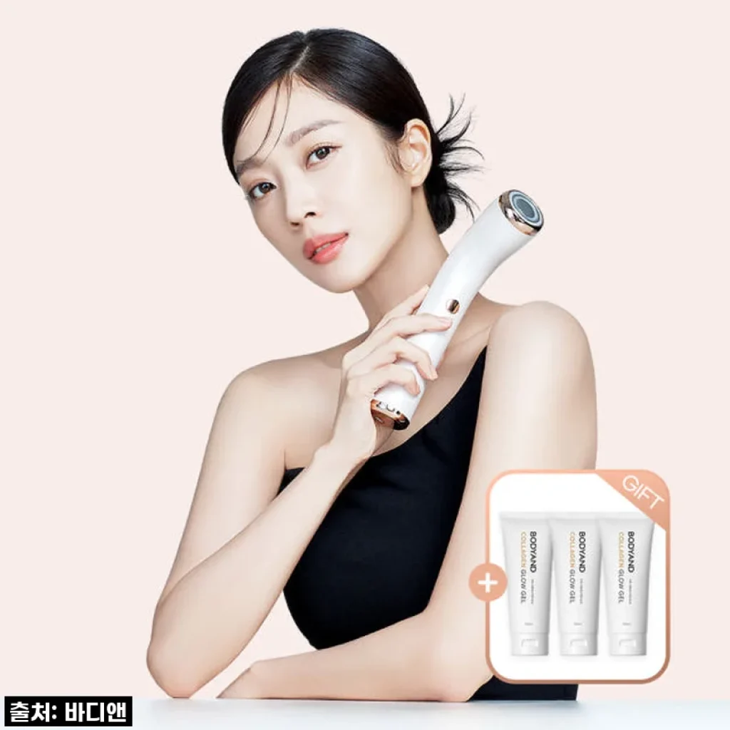 바디앤 조보아 뷰티디바이스 고주파 물방울초음파 마사지기 사용후기