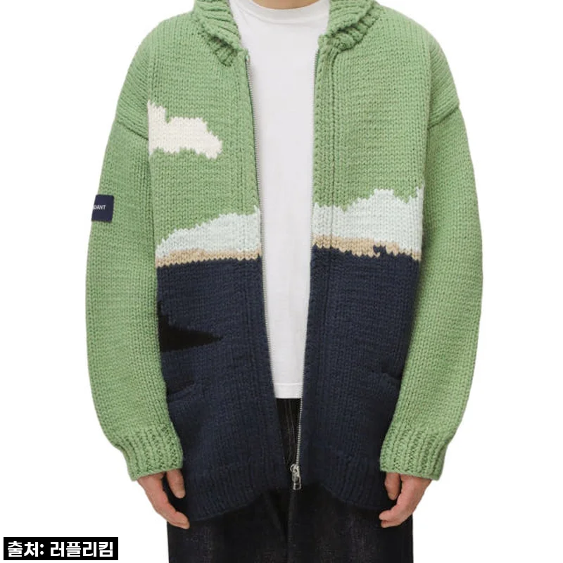 디센던트 DESCENDANT 23AW SUNKEN COWICHAN SWEATER 사용후기 및 제품소개