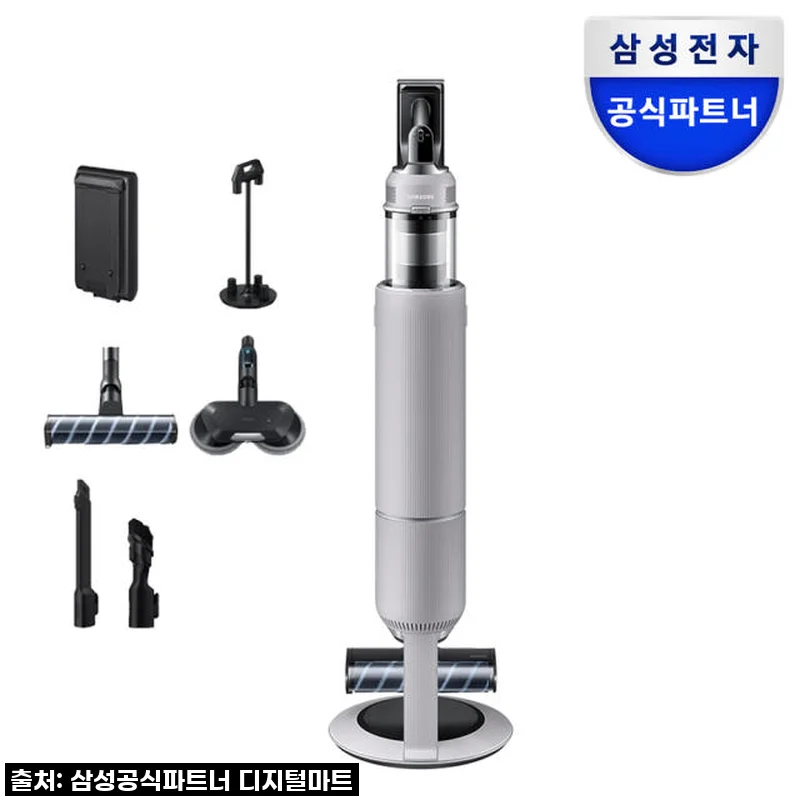 삼성 비스포크 AI 제트 Lite 280W 고온수 물걸레 무선청소기 사용후기