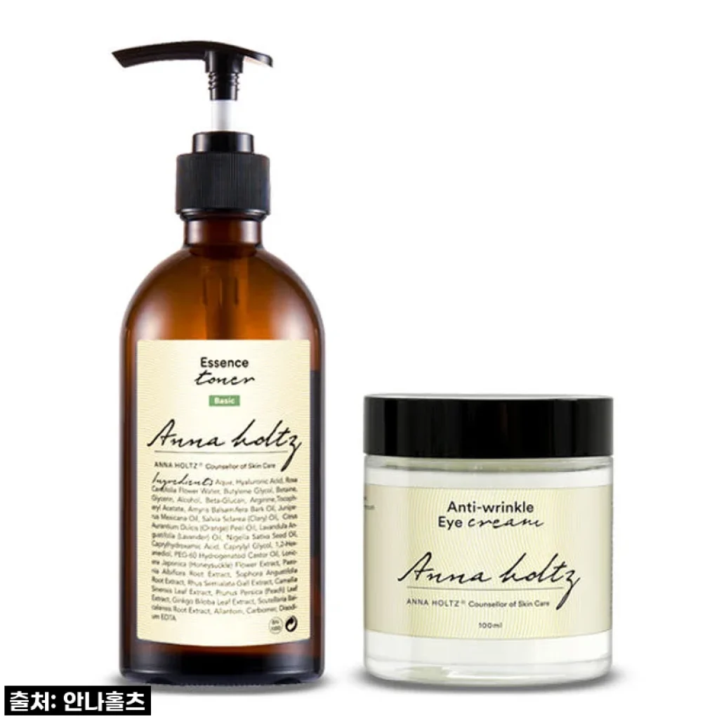 안나홀츠 여성 보습 스킨 300ml & 아이 크림 100ml 2종 세트 사용후기
