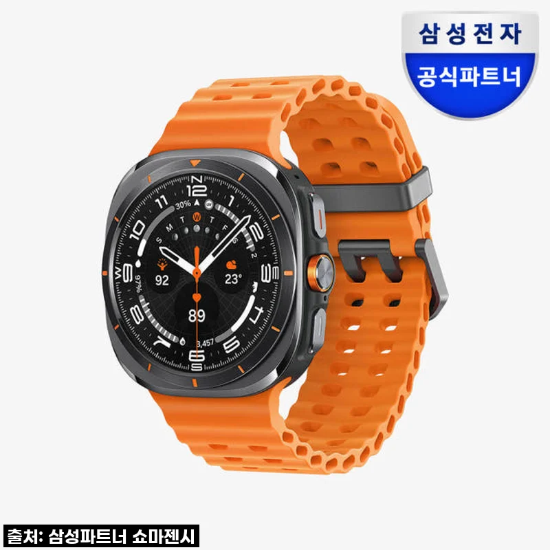 삼성 갤럭시 워치 울트라 2025 강화유리 2매 패키지 티타늄 그레이 47mm 사용후기