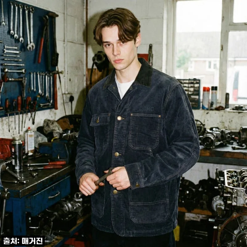 DOHC 헤리티지 코듀로이 트러커 자켓, 직접 입어본 솔직한 후기