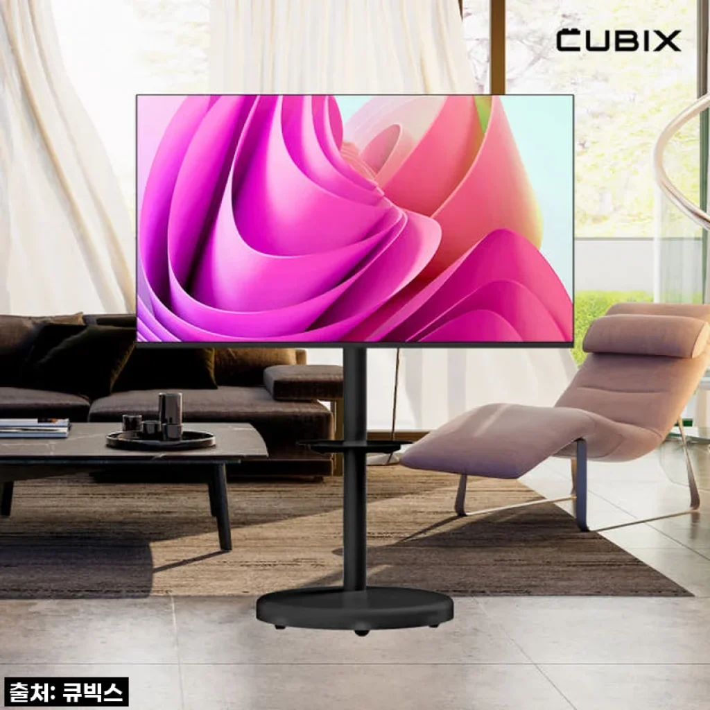 무빙큐빅스 블랙에디션 삼탠바이미 165cm UHD 4K QLED 스마트티비 사용후기