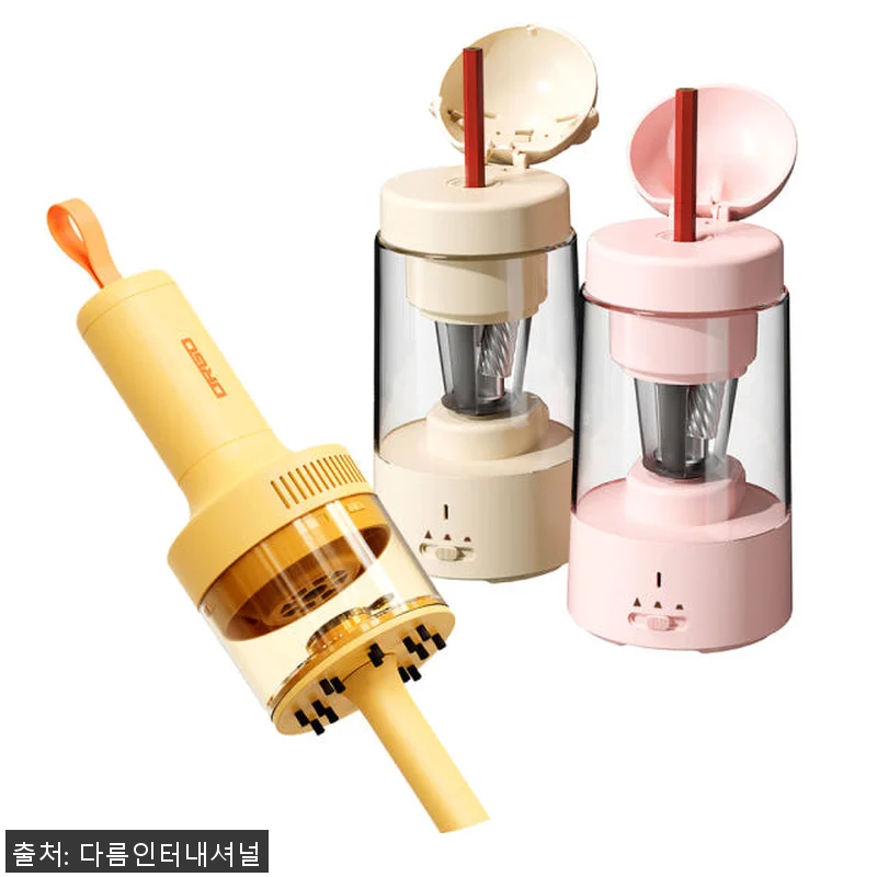 디알고 충전식 무선 전동 자동 상승 3단계 연필깎이 APS01+지우개 청소기 DEK01 사용후기 6 디알고 충전식 무선 전동 자동 상승 관련 이미지 1
