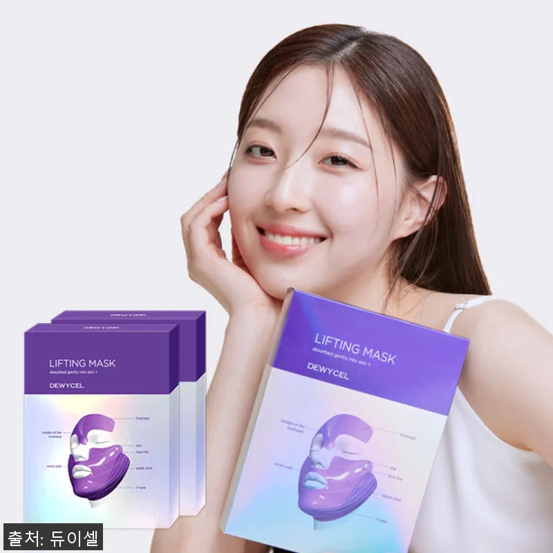듀이셀 7리프팅팩 마스크팩 4매 2개 관련 이미지 1