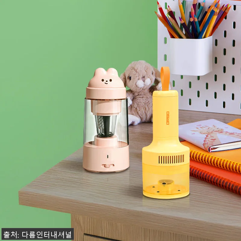디알고 충전식 무선 전동 자동 상승 3단계 연필깎이 APS01+지우개 청소기 DEK01 사용후기 7 디알고 충전식 무선 전동 자동 상승 관련 이미지 2