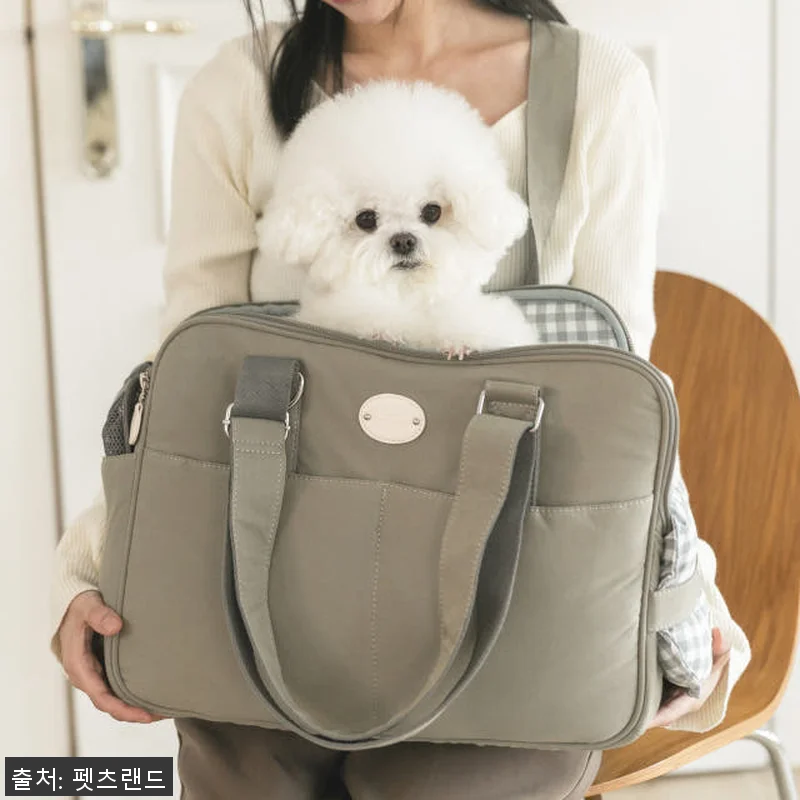 강아지 슬링백 이동 가방 애견 반려견 관련 이미지 1