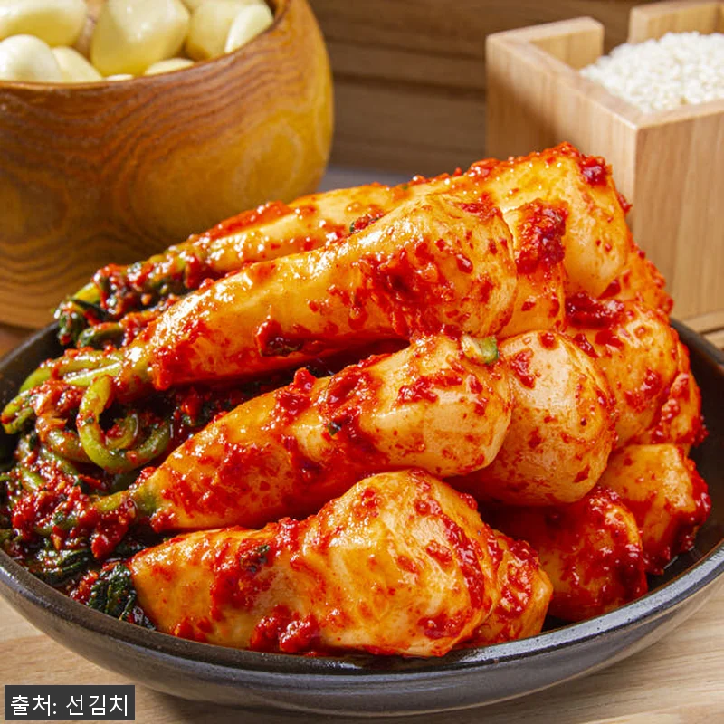 말바우시장 선김치 전라도 국산 알타리 관련 이미지 2