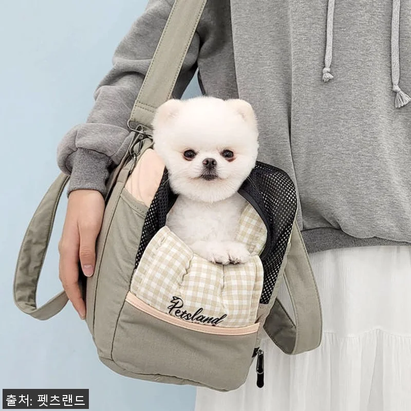강아지 슬링백 이동 가방, 직접 써보 관련 이미지 2