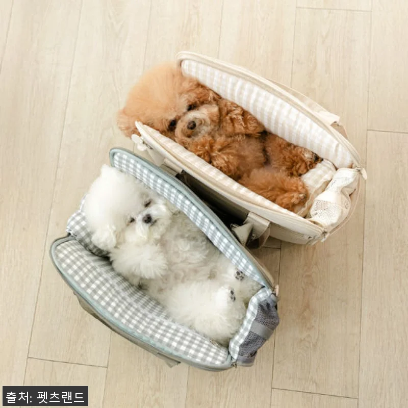 강아지 슬링백 이동 가방 애견 반려견 관련 이미지 2