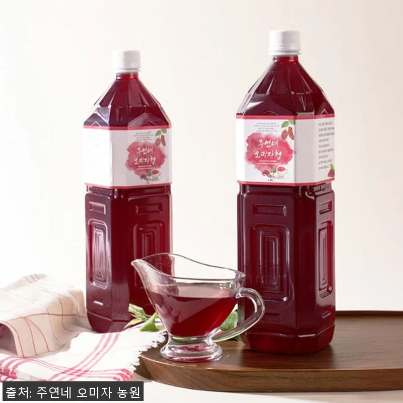 인제 오미자청 원액 선물세트 사용후기 관련 이미지 3